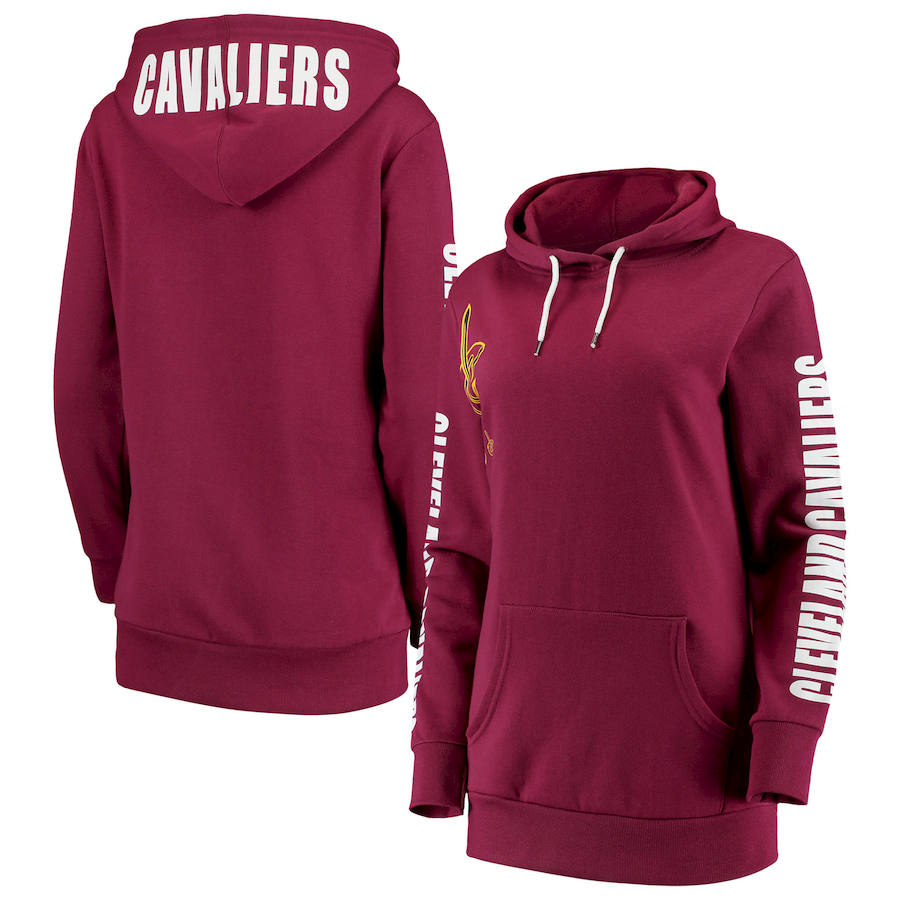 Women Cleveland Cavaliers G III 4Her by Carl Banks Overtime Pullover Hoodie Wine,We sell and wholesale Women Cleveland Cavaliers G III 4Her by Carl Banks Overtime Pullover Hoodie Wine on line form chian!